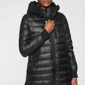 Athleta snow down reversible parka 383880